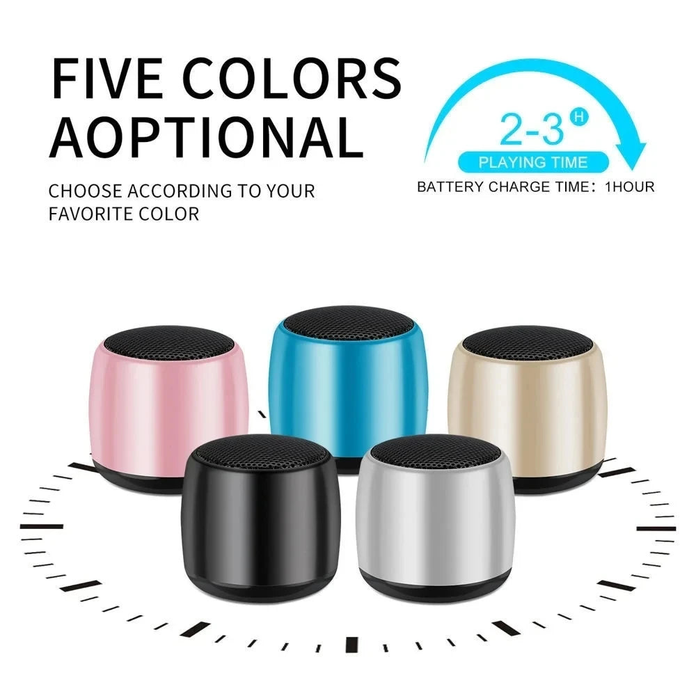 M1 Portable Bluetooth Haut-Parleur Musique Stéréo Surround Mini USB Extérieur Subwoofer Haut-Parleur Lecteur Audio Haut-Parleur